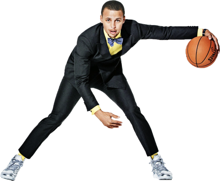 Stephen Curry Elegant - Steph Curry Transparent Background (727x600), Png Download