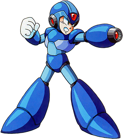 Megaman X Png Transparent - Megaman X (432x500), Png Download