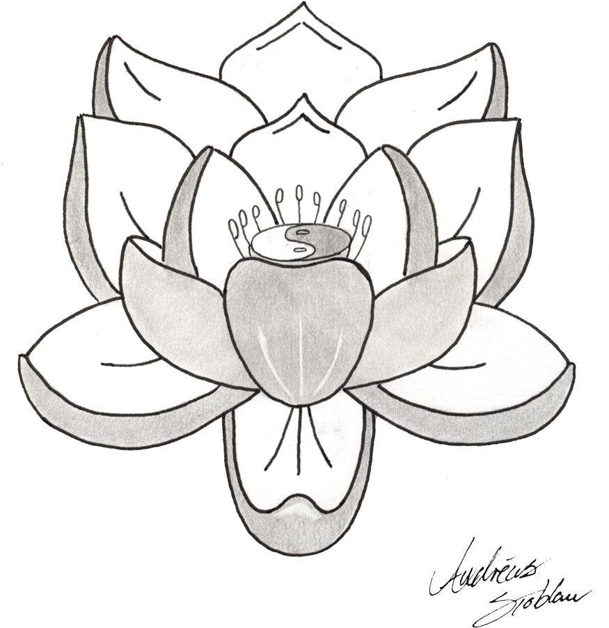 Lotus Tattoos Png Picture - Tattoo (900x959), Png Download