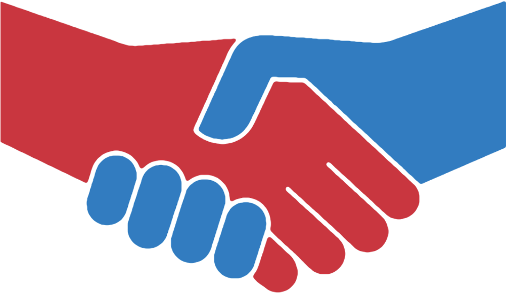 Hvac School Northwestern Tech - Handshake Clip Art (1000x1000), Png Download