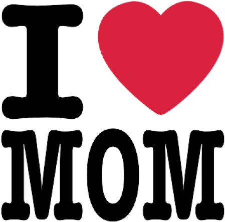 Free Png I Love Mom Mothers Day Logo Png Png Images - Logo I Love Mom (480x480), Png Download