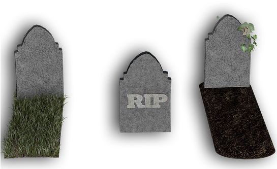 Tombstone Grave Funeral Cemetery Graves Ga - Grave (544x340), Png Download