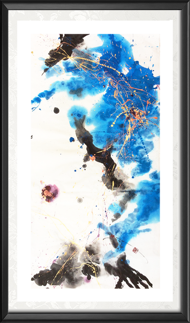 Eternal Symphony A, B, C [portrait Display] - Painting (388x659), Png Download