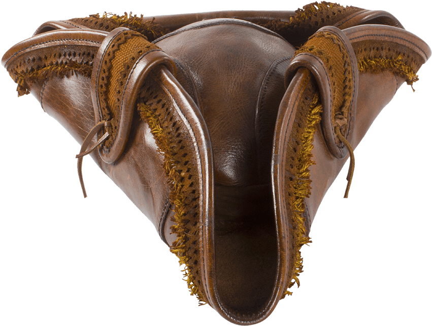 Leather Pirate Hat - Leather Pirate Hat, Size S, M/l, Xl, Brown, Full Grain, (850x850), Png Download