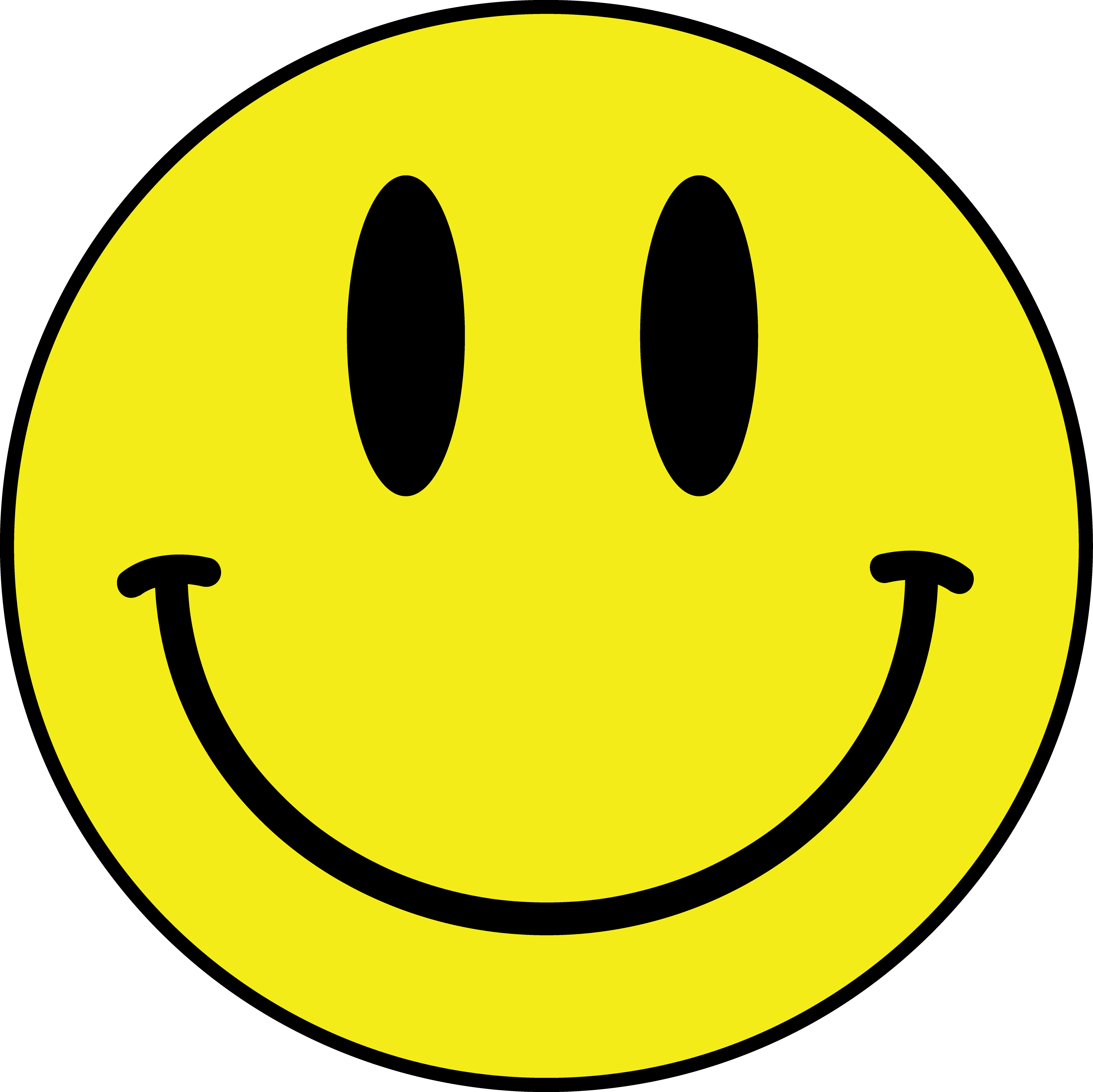 Smiley Face Emoticon Png Clip Transparent Stock - Happy Smiley Png (3896x3895), Png Download