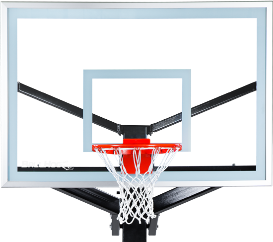 Best Of All, The Clearview Frame Provides A Clear, - Transparent Backboard (653x496), Png Download