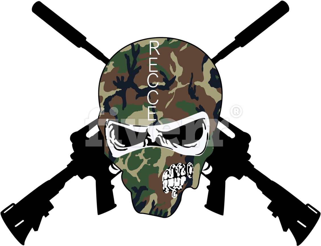 Camouflage Pattern Cube Ottoman (1200x900), Png Download