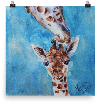 Giraffidae (600x600), Png Download