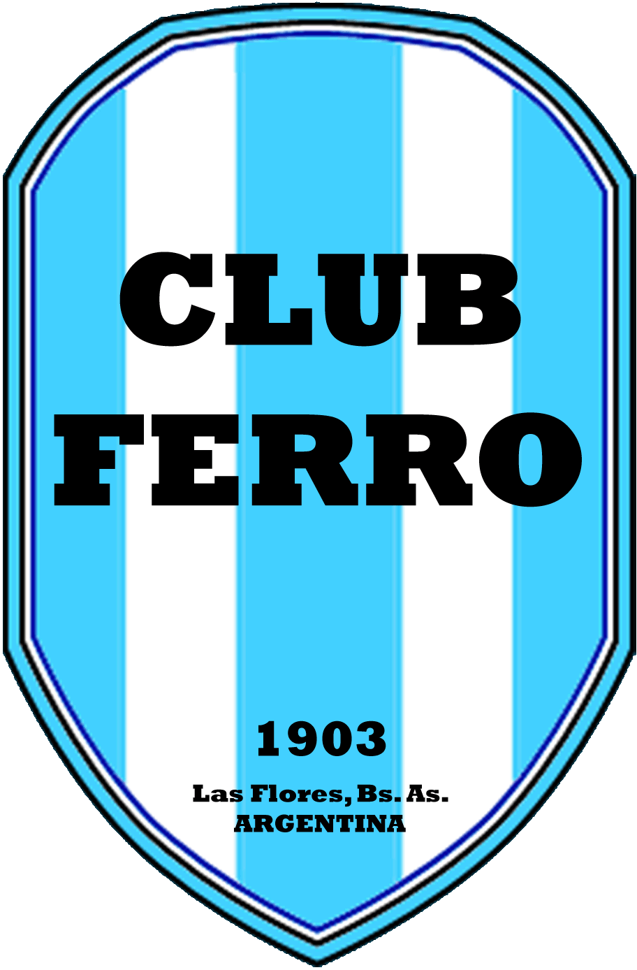 Escudo Del Club Ferrocarril Roca Las Flores - Ferrocarril General Roca (912x1388), Png Download