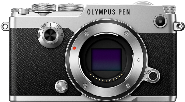 Pen-f Body Silver - Camera Olympus Pen F (650x650), Png Download