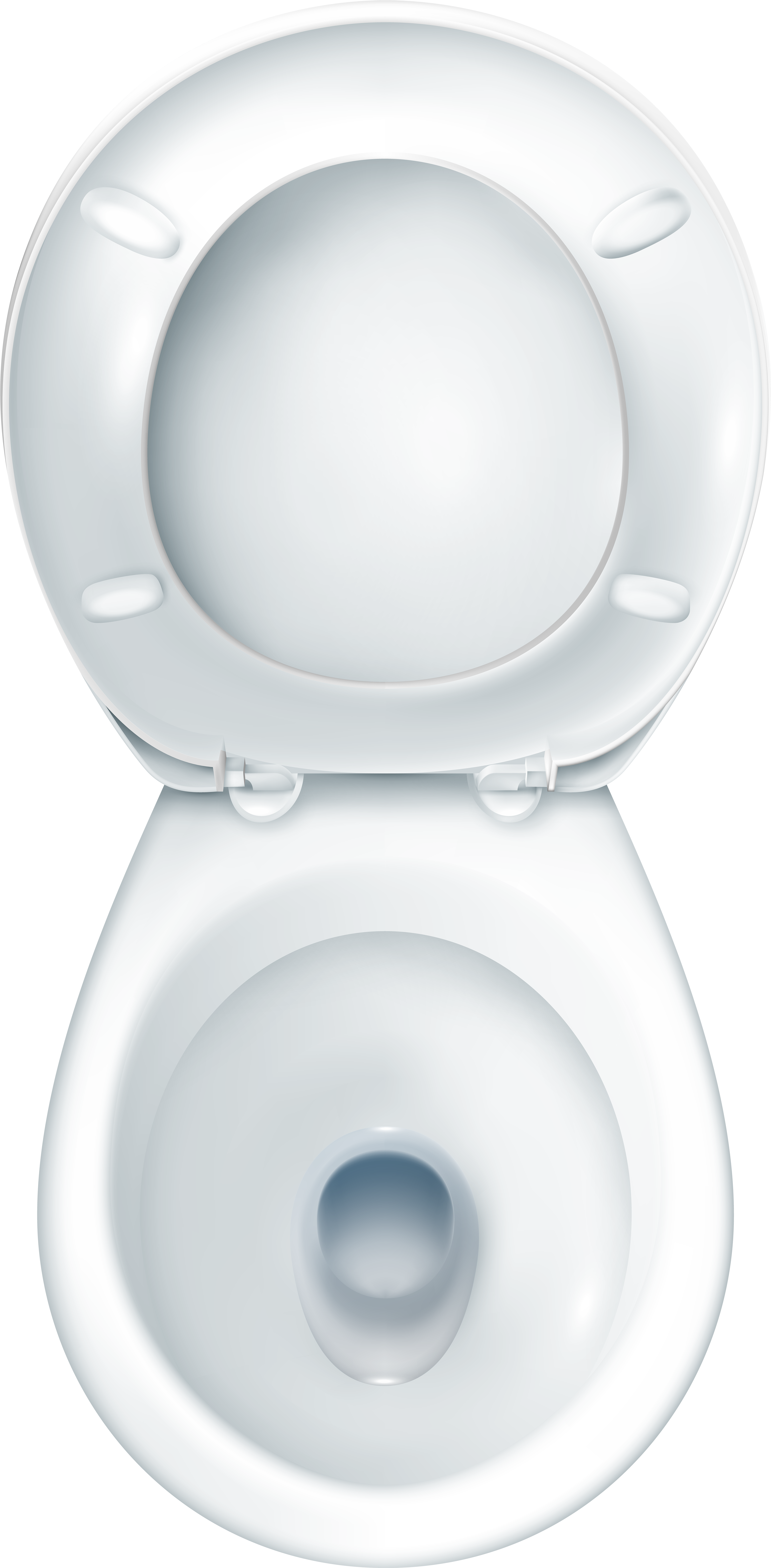 Round Toilet Png Clip Art - Portable Network Graphics (4057x8000), Png Download