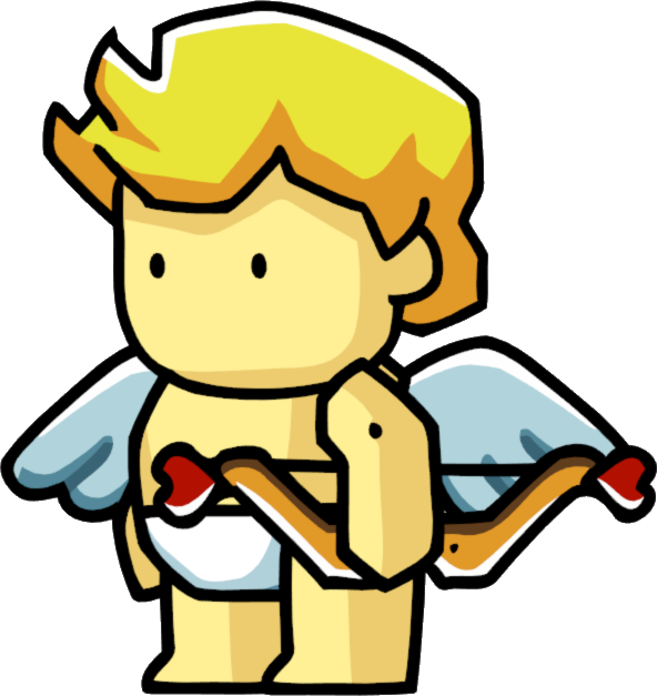 Cupid Png High-quality Image - Scribblenauts Roman (592x627), Png Download