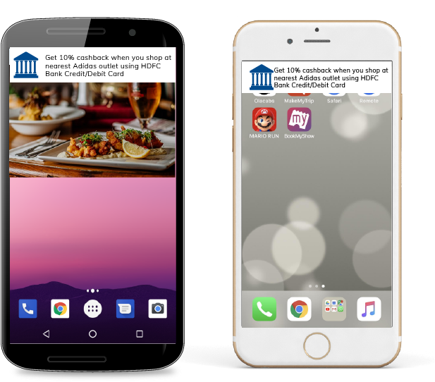 Why Offers On Mobiles - Mobile Campaign (639x565), Png Download