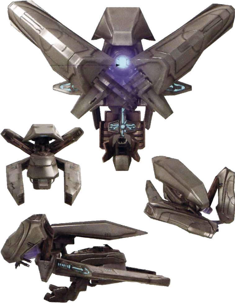 Halo 3 Sentinel Overview By Toraiinxamikaze - Aggressor Sentinel Halo Wars 2 (788x1013), Png Download