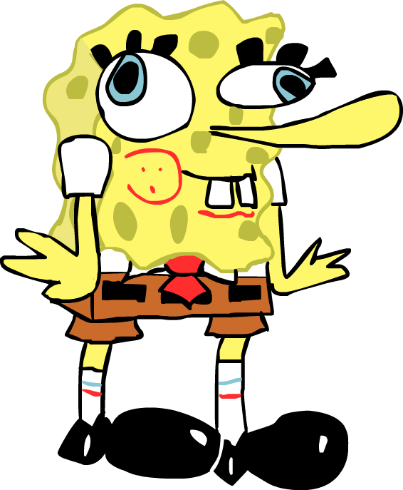 Spongebob Png (566x687), Png Download