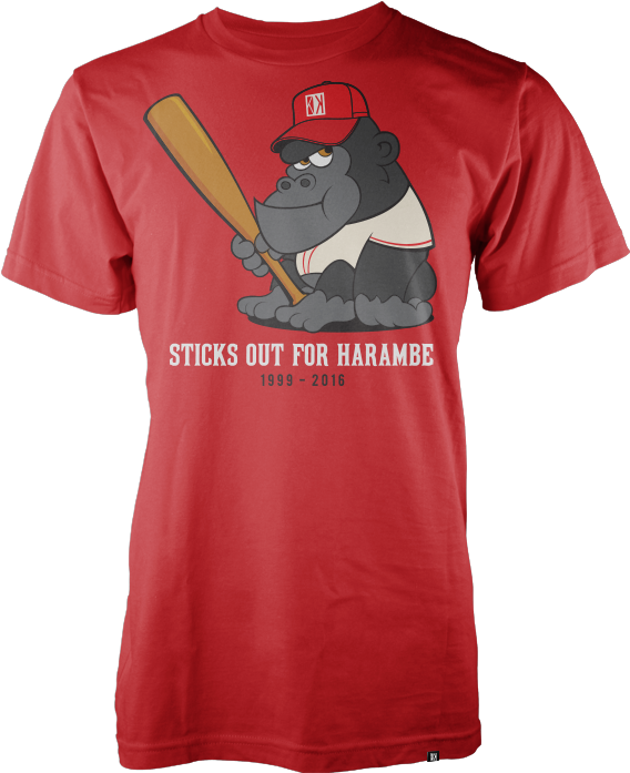 Sticks Out For Harambe - Boombox Robot Beatbox Cassette Radio Microphone Adult (690x800), Png Download
