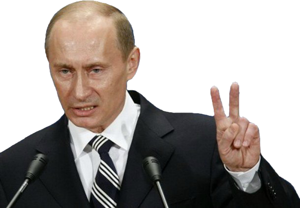 Putin Funny (610x424), Png Download