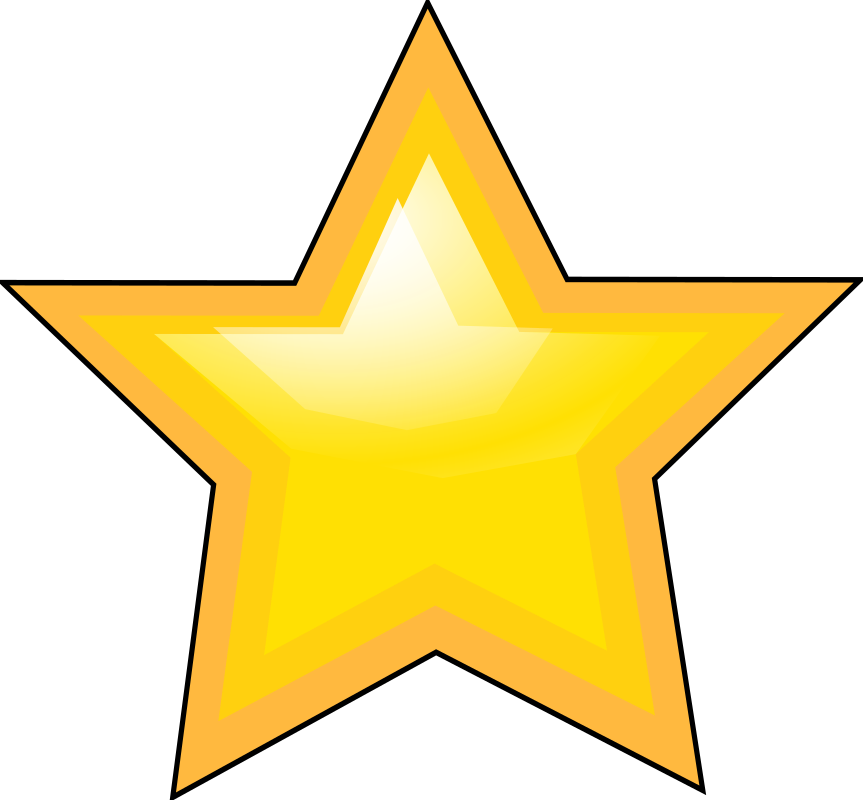 1 Estrella - Clip Art Estrella (800x740), Png Download