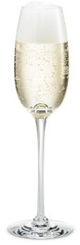 Fontaine Champagne Glass - Holmegaard - Fontaine Champagne Glass (460x460), Png Download
