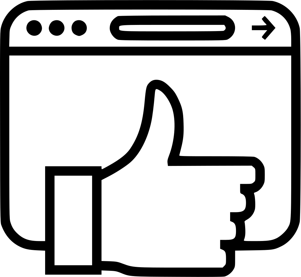 Thumbs Up Good Facebook Like Comments - Iconos Me Gusta Facebook (981x900), Png Download