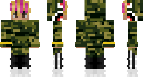 Minecraft Skin Lilpump - Lil Pump Skin Minecraft (600x348), Png Download