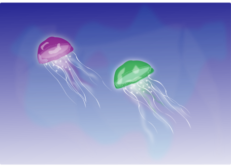 Jellyfish La Medusa Moon Jelly Computer Icons - Jellyfish (469x340), Png Download