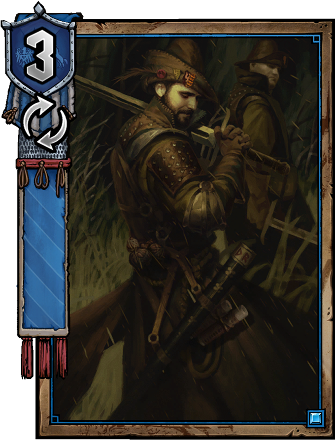 Witch Hunter - Witch Hunter Card Gwent (775x1048), Png Download