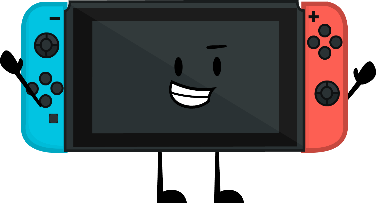 Nintendo Switch Pose - Cool Insanity Nintendo Switch (1525x824), Png Download