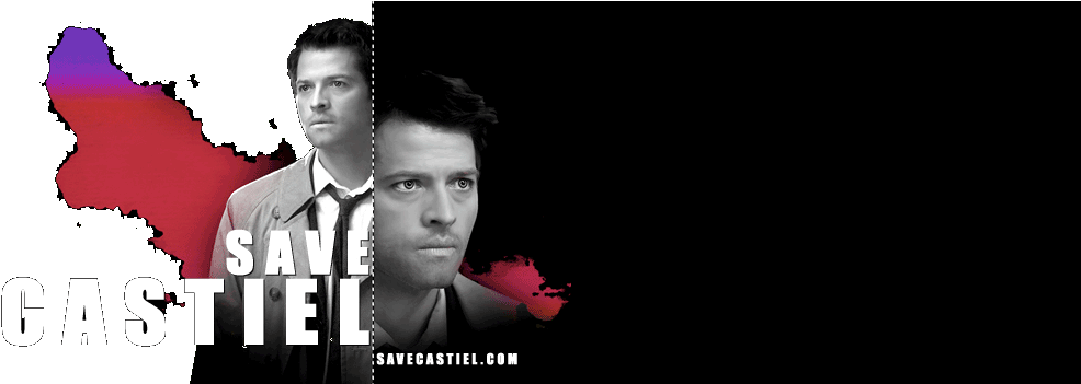 Save Castiel - Castiel (1000x350), Png Download