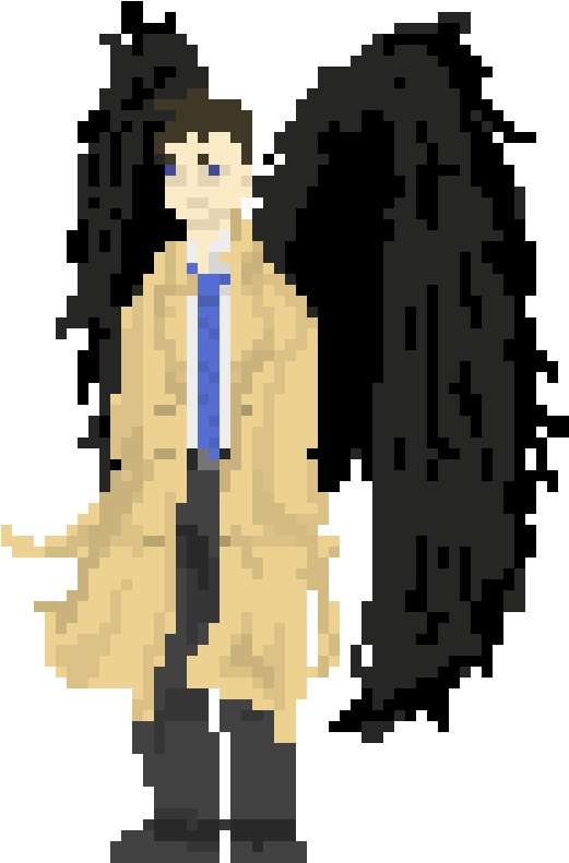 Castiel- Angel Of The Lord - Angel Of The Lord (620x830), Png Download