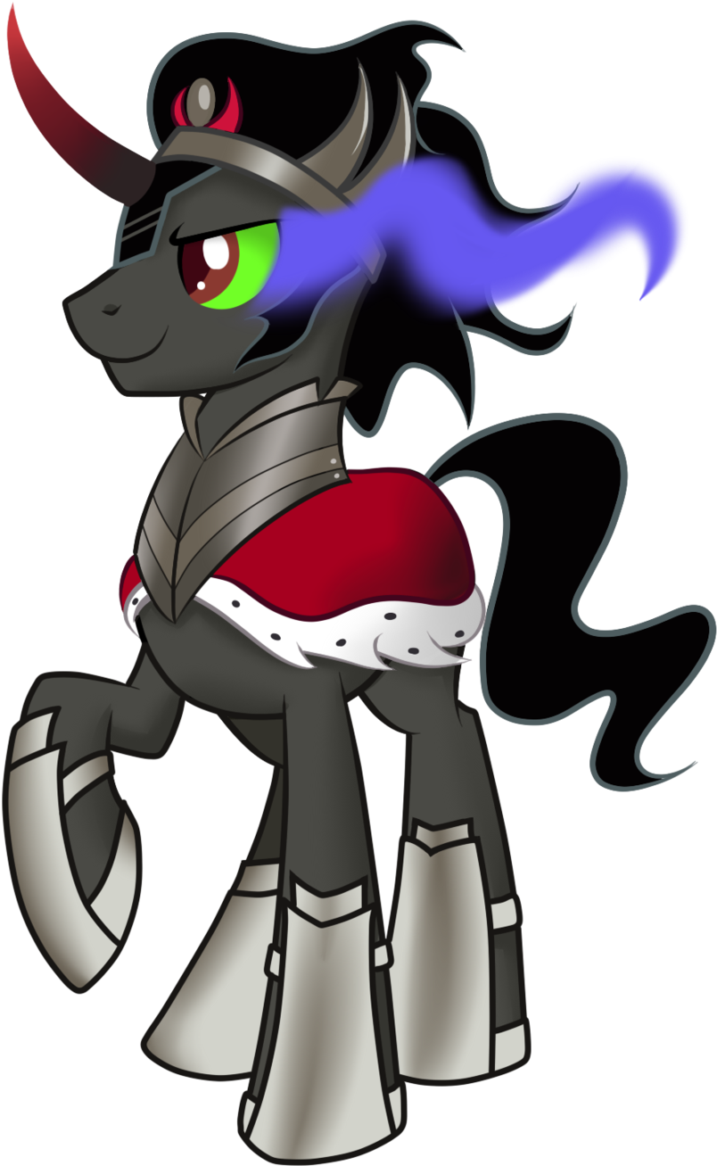 King Sombra By Staticwave12 - King Sombra (900x1375), Png Download