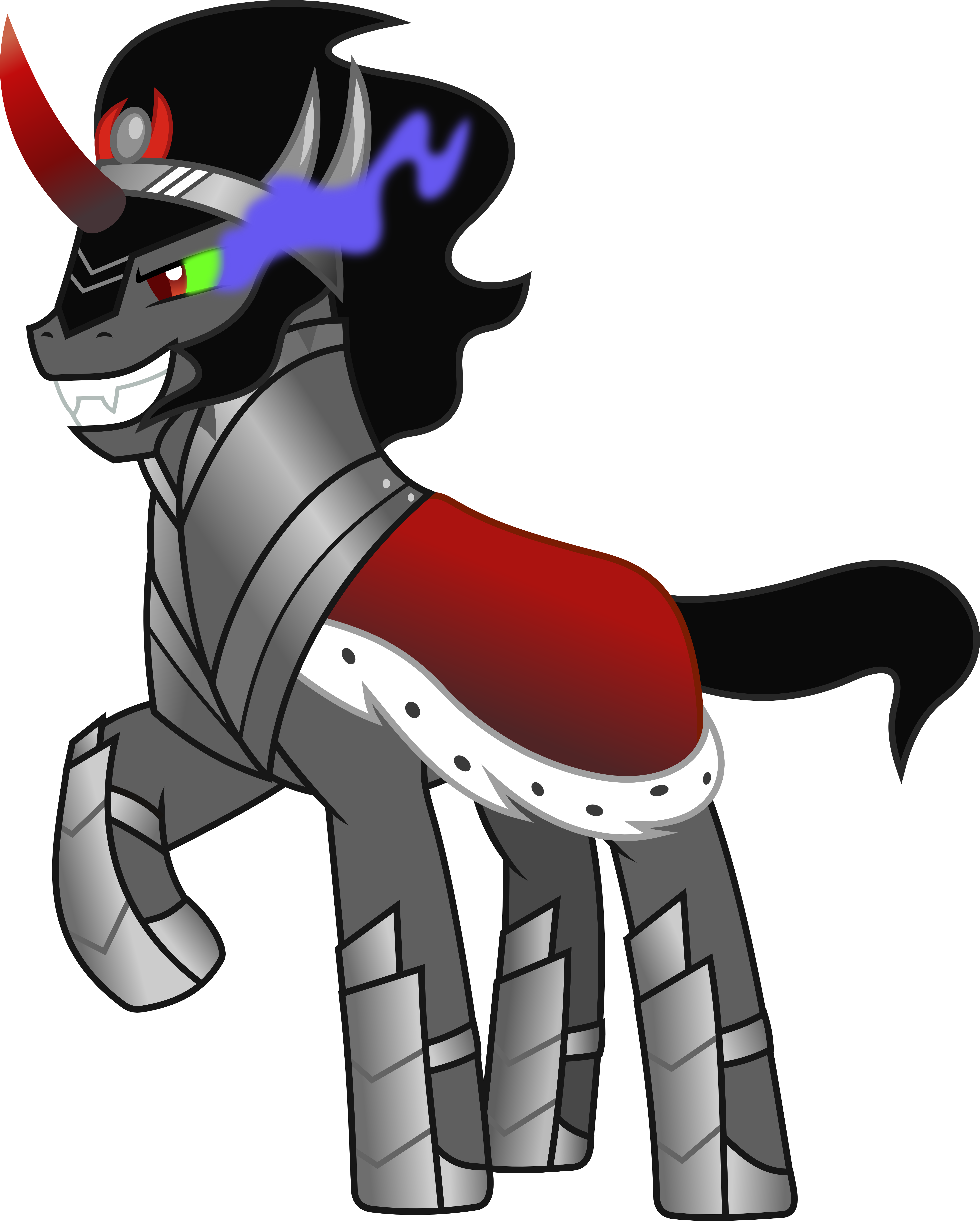 Transparent Download King By Sigma On Deviantart - King Sombra (5000x6230), Png Download