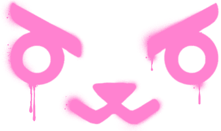 Watching - - D Va Sprays Png (454x269), Png Download