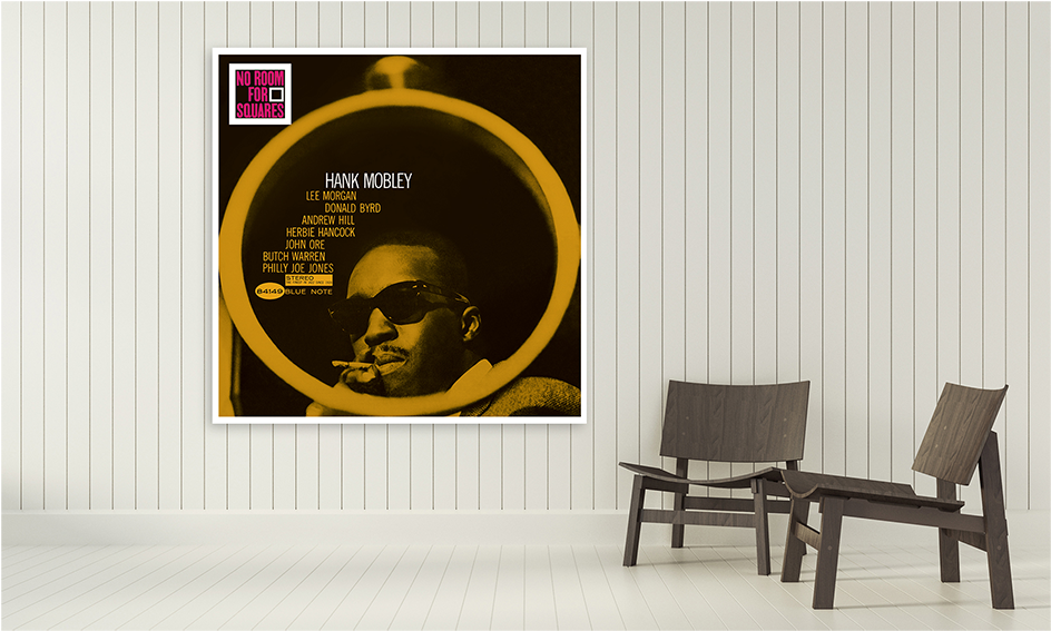Hank Mobley Art Print - Blue Note Hank Mobley - No Room For Squares [vinyl] (1000x1000), Png Download