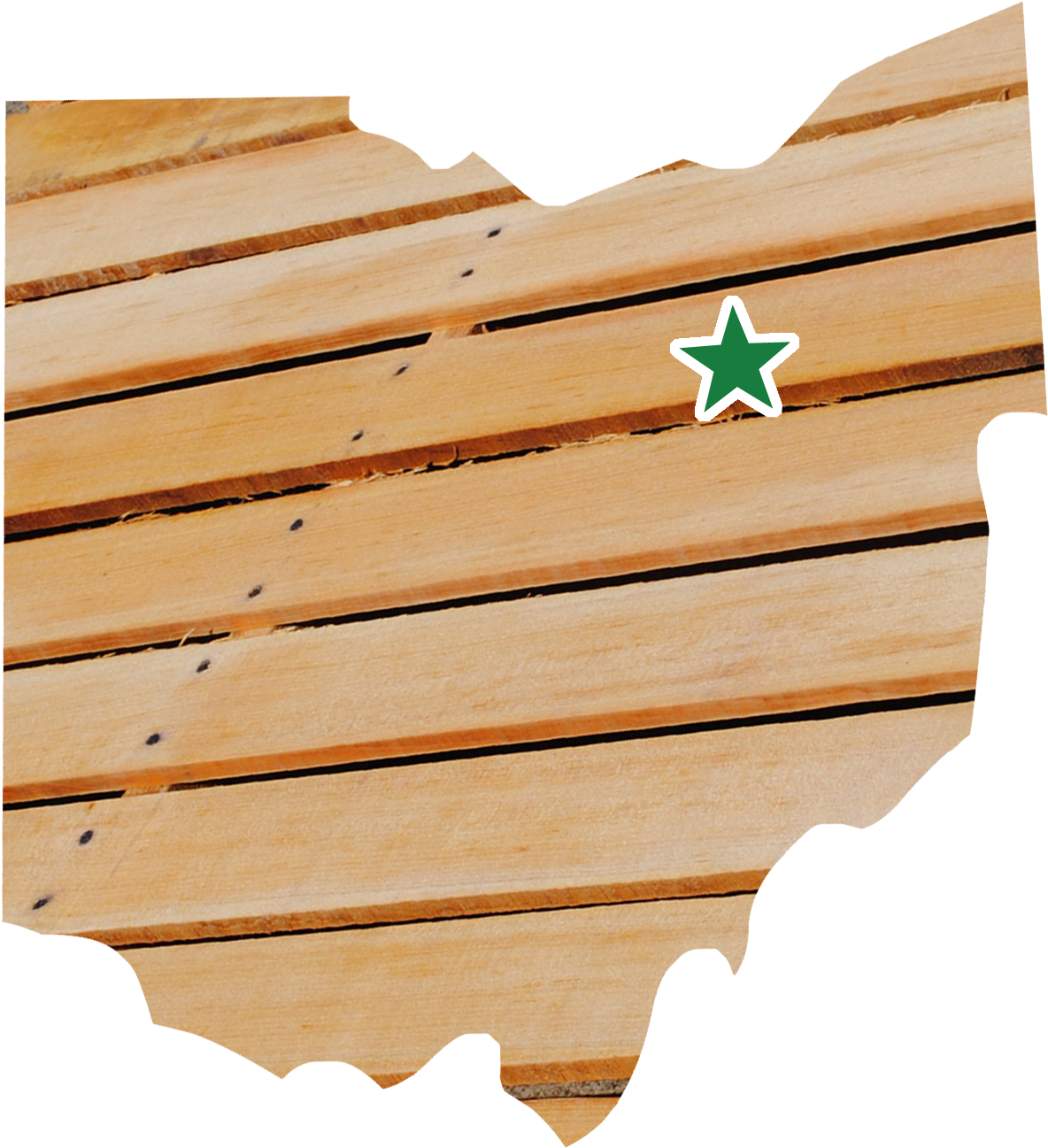 Located In Smithville, Ohio, Our Goal Is To Be The - Pallet (2056x1749), Png Download