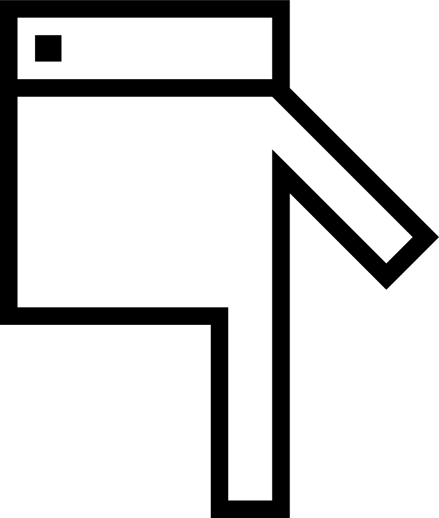 Computer Mouse Computer Icons Thumb Signal Hand Cursor - Vector Graphics (635x749), Png Download