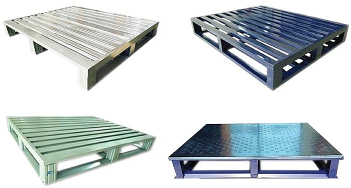 Metal-pallet - Pallet De Metal Png (800x434), Png Download