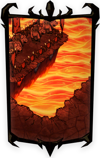 The Forge Portrait Background - Don T Starve Gnaw (324x511), Png Download
