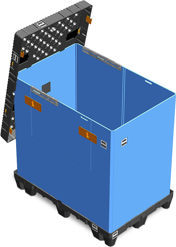 Box Pool Management - Pallet (1020x1020), Png Download