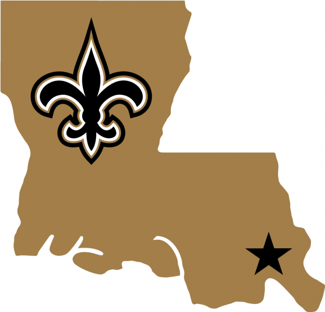 New Orleans Saints Iron Ons - New Orleans Saints Google Pixel Xl Case - New Orleans (650x800), Png Download