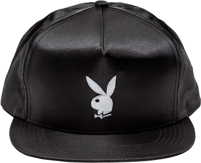 Supreme Playboy Satin Snapback 5-panel Hat (1000x600), Png Download