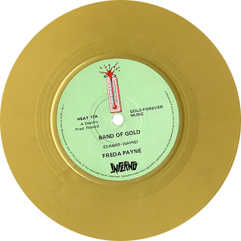 Band Of Gold - Freda Payne Band Of Gold Vinyl (480x480), Png Download