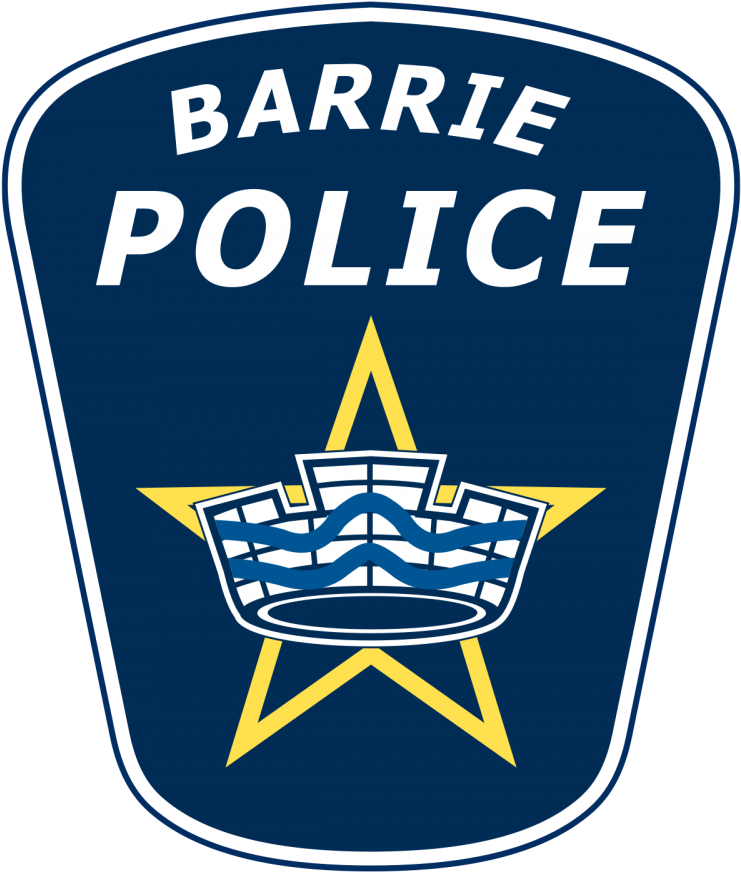 From Springwater Township, North Of Barrie, Thought - Barrie Police Service Logo (750x881), Png Download