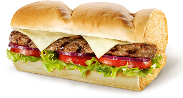 Subway Sandwich Png - Subway American Steakhouse Melt (644x386), Png Download