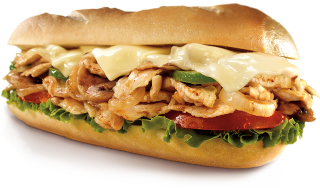 Submarine Sandwich Png - Grilled Chicken Sandwich Png (660x388), Png Download