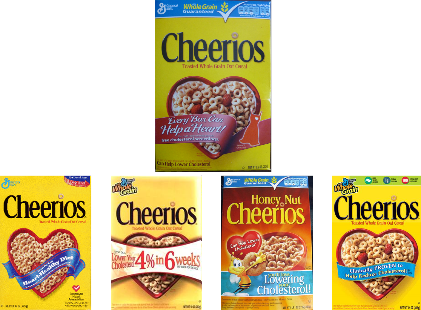 Series - General Mills Cheerios Toatsed Whole Grain Oat Cereal, (1410x1038), Png Download
