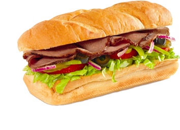 Sub Sandwiches - Fast Food Products Png (387x387), Png Download