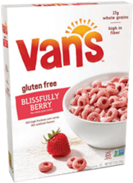 Gluten Free Alternatives To Cheerios Van's Blissfully - Gluten Free Cheese Crackers (500x665), Png Download