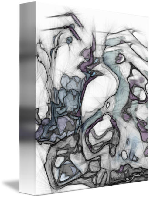 Stock Abstract By Heidi Vaught - Abstract Art (494x650), Png Download