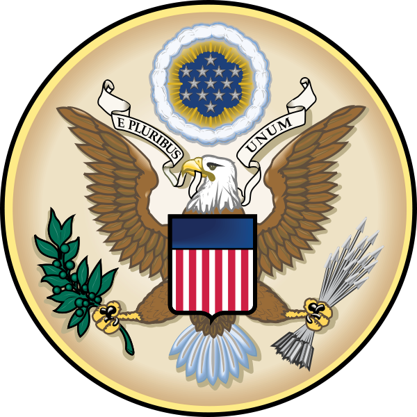 American Coat Of Arm (600x600), Png Download